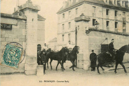 Besançon * La Caserne Ruty * Militaires Cavaliers * Militaria - Besancon