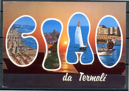 TERMOLI (CB) - Saluti - "Ciao" - Cartolina Viaggiata Anno 1993. - Campobasso