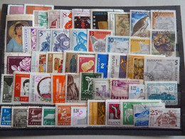 BULGARIE LOT DE 50 TIMBRES OBLITERES TOUS DIFFERENTS TB - Colecciones & Series