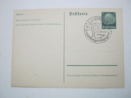 1941 , LUXEMBURG -  Volksjugend , Klarer Sonderstempel Auf Karte - 1940-1944 Ocupación Alemana