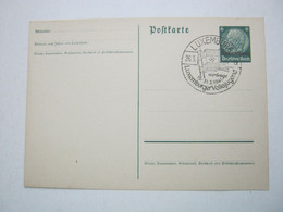 1941 , LUXEMBURG -  Volksjugend , Klarer Sonderstempel Auf Karte - 1940-1944 German Occupation