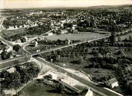 Chagny * Vue Générale Aérienne Et Le Pont De Paris - Chagny