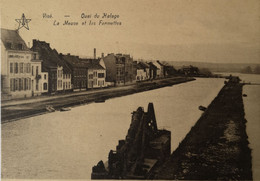 Vise //  Quai Du Halange // LA Meuse Et Les Farmettes (Baggerschip) 19?? - Visé