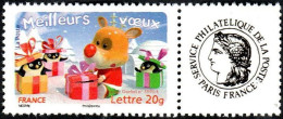 France Personnalisé N° 3990 A ** Voeux émission De 2007 / Paquets Cadeaux - Logo Cérès - Nuovi