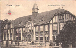 ELDENA In Pommern Bei Greifswald Landwirtschafliche Schule Datiert 1.9.1918 Ungelaufen - Greifswald