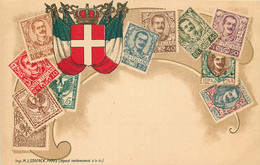 TIMBRES Représentations ITALIE ( Imp M.J STAERCK ) - Briefmarken (Abbildungen)