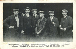 CYCLISME Equipe ALCYON Victorieuse TOUR DE FRANCE 1909 - Cycling