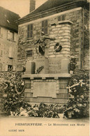 Pierre Buffière * Pierrebuffière * Vue Sur Le Monument Aux Morts Du Village - Pierre Buffiere