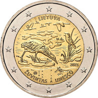 2 Euro Commemorativo Lettonia  2021 -  "Riserva Di Biosfera Di Žuvintas" - Litauen