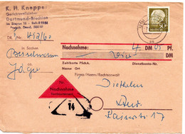 55412 - Bund - 1960 - 50Pfg. Heuss II A. NN-Bf. Innerhalb V. DORTMUND - Lettres & Documents