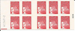 Marianne De LUQUET  Carnet De 10 Timbres N°Y&T 3085-C3 Neuf** - Definitives