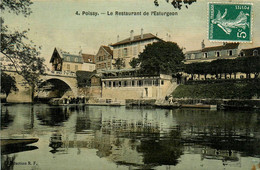 Poissy * Vue Sur Le Restaurant De L'esturgeon * Le Pont - Poissy