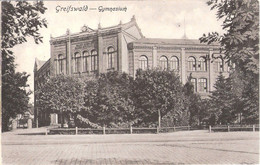 GREIFSWALD Vorpommern Gymnasium 24..... Gelaufen Marke Abgefallen - Greifswald