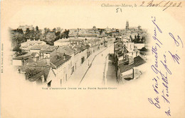 Châlons Sur Marne * Vue D'ensemble Prise De La Porte Ste Croix * 1902 - Châlons-sur-Marne