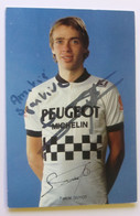 Pascal GUYOT - Signé / Dédicace Authentique / Autographe - Ciclismo