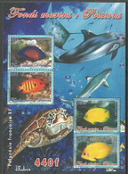 French Polynesia 2005 Mi Block 31 MNH  (ZS7 PLYbl31) - Fishes