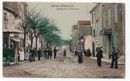 RIEUX-MINERVOIS. AVENUE DE LA REDORTE - Other & Unclassified