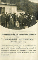 Ancenis * Carte Photo * Souvenir De La Première Sortie De La Société De Pêche CARILLON ANCENIEN * 22 Juin 1913 - Ancenis
