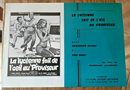 Film La Lycéenne Fait De L'oeil Au Proviseur 1980 Anna Maria Rizzoli Lino Banfi - Donald Duck