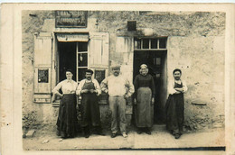 Seiches Sur Le Loir * Carte Photo * Cordonnier Cordonnerie THALINEAU * Vue Sur Le Commerce * Artisan - Seiches Sur Le Loir