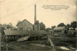 Segré * Usines Métallurgiques De La Basse Loire * Les Mines Mine * Carreau Du Puits Du Charmont * 20 Juillet 1910 - Segre