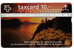 Svizzera - Tessera Telefonica Da 10 Units    T693 - Paysages