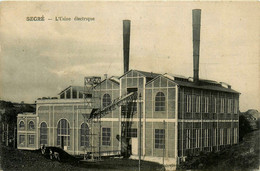 Segré * Vue Sur L'usine électrique Du Village - Segre