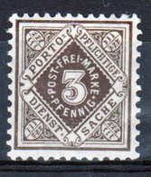 Wurttemberg 1906 3pf Single Stamp In Mounted Mint Condition. - Wuerttemberg