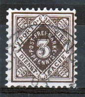 Wurttemberg 1906 3pf Single Stamp In Fine Used Condition. - Wuerttemberg
