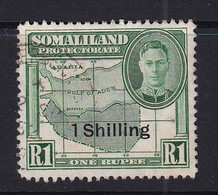 Somaliland Protectorate: 1951   KGVI - Surcharge    SG133     2/- On 2R     Used - Somaliland (Protectoraat ...-1959)