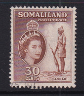 Somaliland Protectorate: 1953/58   QE II - Pictorial    SG141     30c     Used - Somaliland (Protectorat ...-1959)