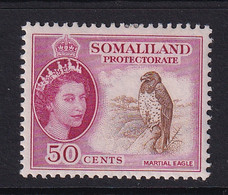 Somaliland Protectorate: 1953/58   QE II - Pictorial    SG143     50c     MH - Somaliland (Protectoraat ...-1959)