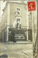 Segré * Carte Photo * Façade Commerce Magasin A LA GLORIEUSE * Fête De Jeanne D'arc Juillet 1909 - Segre