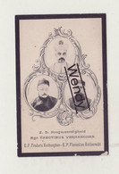 Mgr Theotimus/E.P. Frederic Verhaeghen/E.P. Fl. Robberecht Om Het Leven Gebracht In China 1904 - Devotieprenten