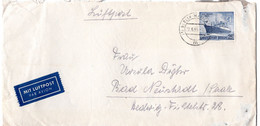 L55437 - Berlin - 1955 - 25Pfg. MS Berlin EF A. LpBf. BERLIN -> Bad Neustadt - Lettres & Documents