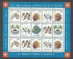 Wallis Et Futuna B. F. N° 17 XX " Le Salon Du Timbre 2004" Flore : Plantes Marines Le Bloc Sans Cha. TB - Blocchi & Foglietti