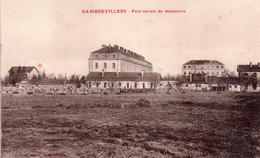 CPA, Rambervillers, (Vosges), Petit Terrain De Manoeuvre - Casernes