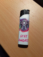 BRIQUET TABAC PRESSE STAY ANGRY - Autres & Non Classés