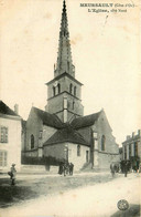 Meursault * La Place De L'église * Côté Nord - Meursault
