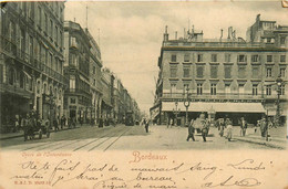 Bordeaux * Le Cours De L'intendance * Café Du Théâtre * Tramway Tram - Bordeaux