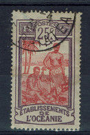 Océanie Française, 25c, "Tahitiens", 1922, Obl, TB  superbe Cachet De Raiatea - Gebruikt