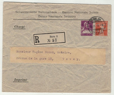 Suisse // Schweiz // Entier Postaux // Entier Postal Privé  Recommandé Pour Vevey - Ganzsachen