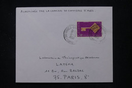 FRANCE - Enveloppe Acheminée Par La Chambre De Commerce D'Alés En 1968  ( Grêves Des PTT ) - L 111210 - Documentos