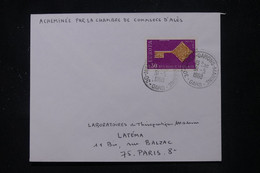 FRANCE - Enveloppe Acheminée Par La Chambre De Commerce D'Alés En 1968  ( Grêves Des PTT ) - L 111211 - Documentos