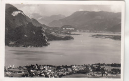 A4088) ST. GILGEN Am ARBERSEE - Blick über Häuser Nach St. Wolfgang ALT ! 31.08.1938 - St. Gilgen