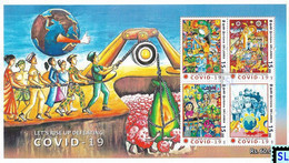 Sri Lanka Stamps 2020, Covid - 19, Corona, Medical, MS - Sri Lanka (Ceylon) (1948-...)
