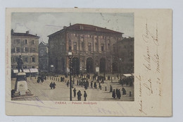 15036 Cartolina - Parma - Palazzo Municipale - VG 1902 - Parma