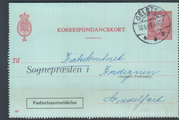 1949. DANMARK KORRESPONDANCEKORT Christian X 20 øre Print 88 Til  Kirkekontoret, Kordegnen I Middelfart. F... - JF425368 - Interi Postali