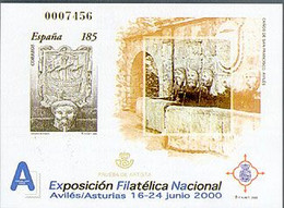 España Prueba De Lujo 072. Aviles. 2000 - Blocs & Hojas