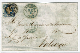 Portugal, 1855, # 6, Caminha-Valença - Briefe U. Dokumente